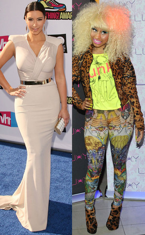 Nicki Minaj, Kim Kardashian Nicki Minaj, Kim Kardashian